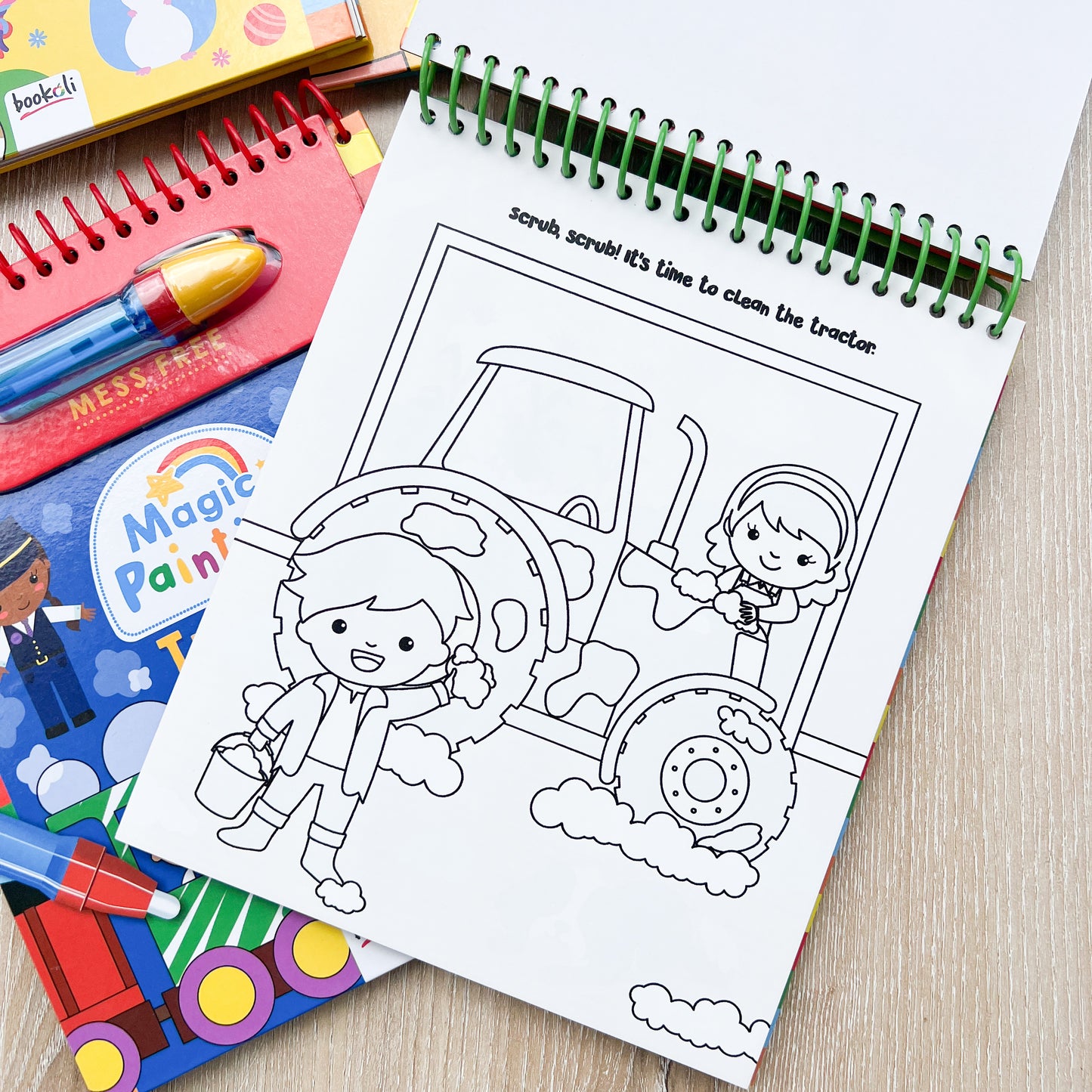Reusable Mess Free Magic painting activity book
