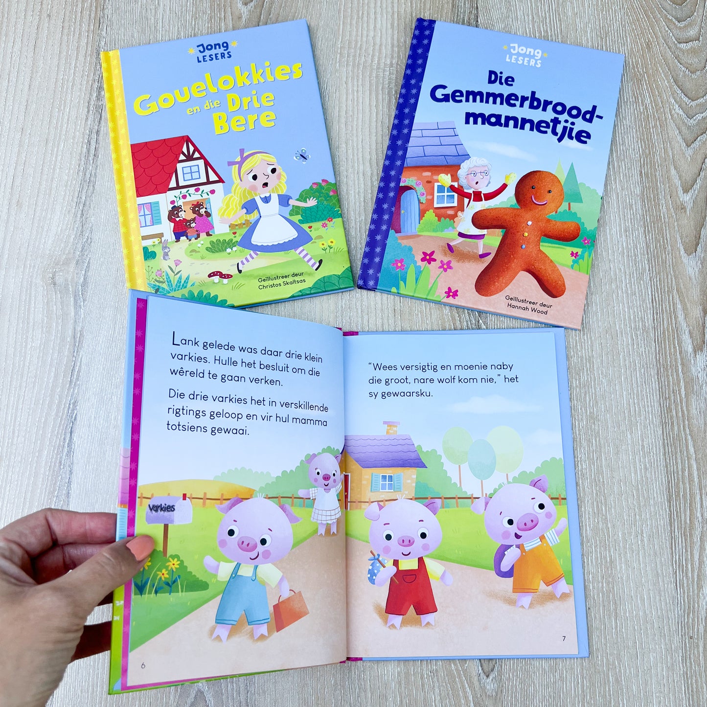 Afrikaans Hard cover, first reader book - Jong Lesers