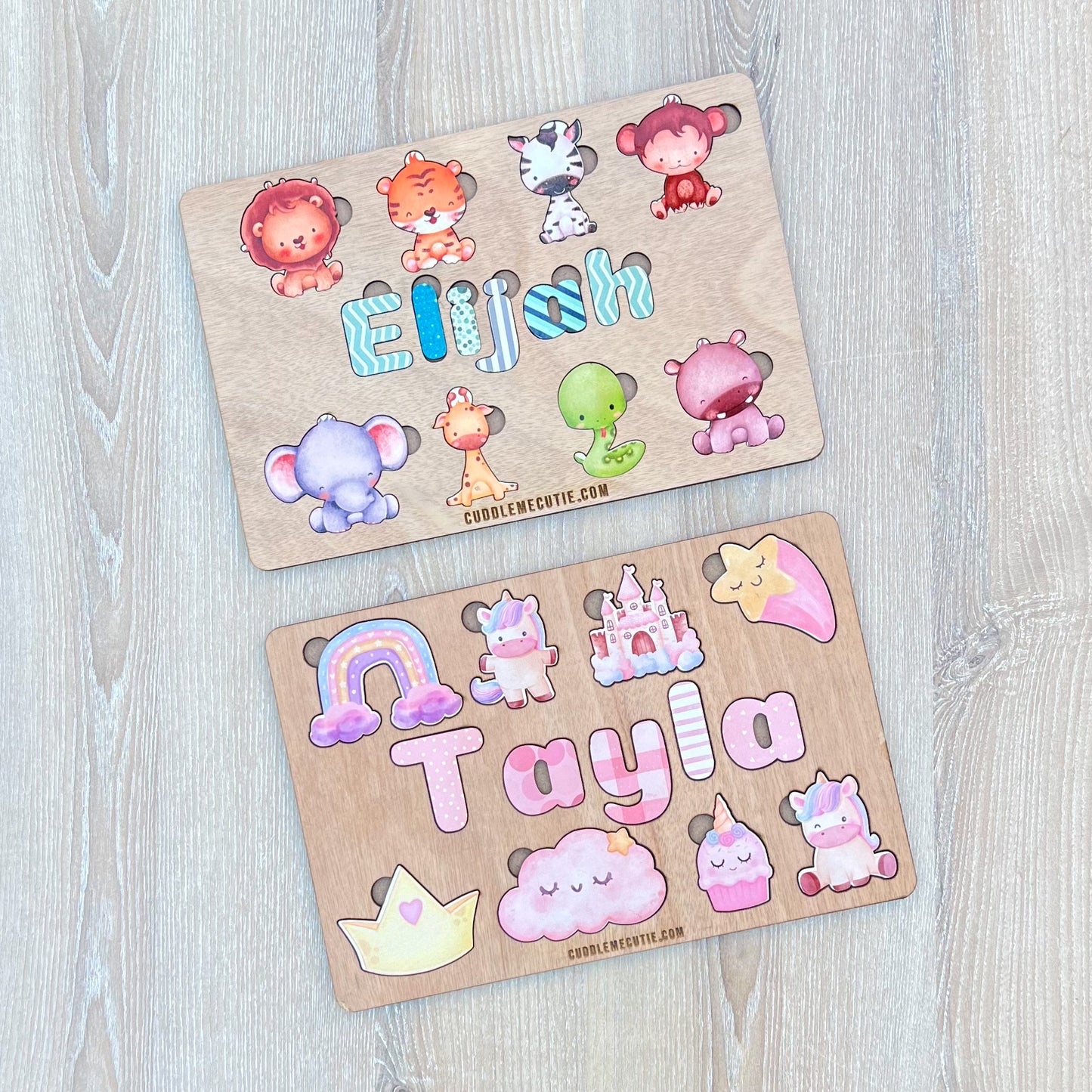 Wild Animals Picture Puzzle