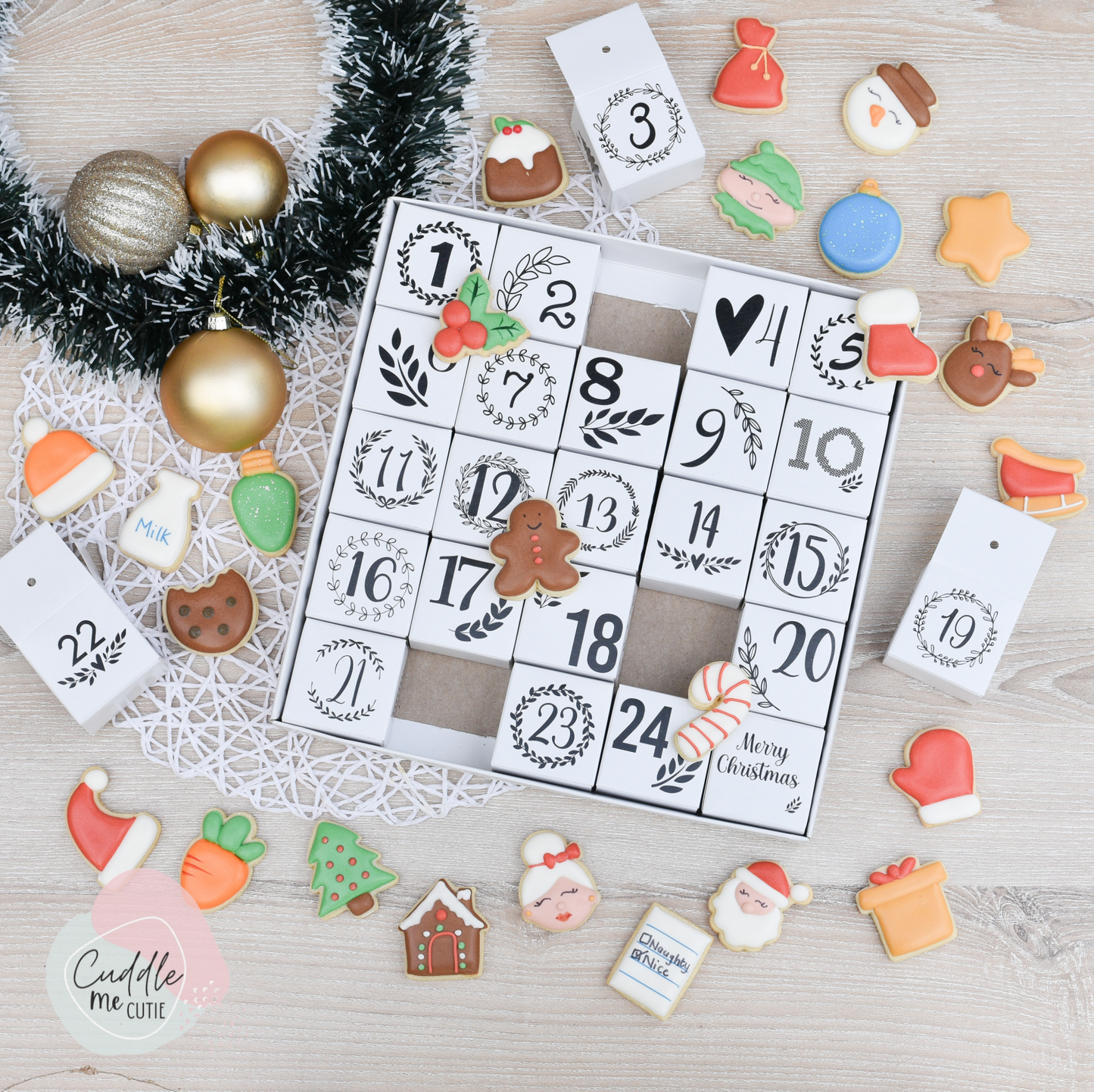 Christmas Cookie Advent Calender
