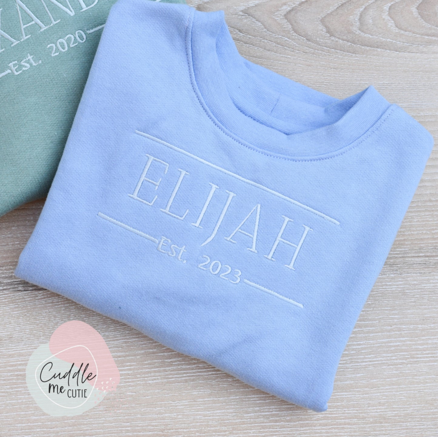 Embroided Name Sweater
