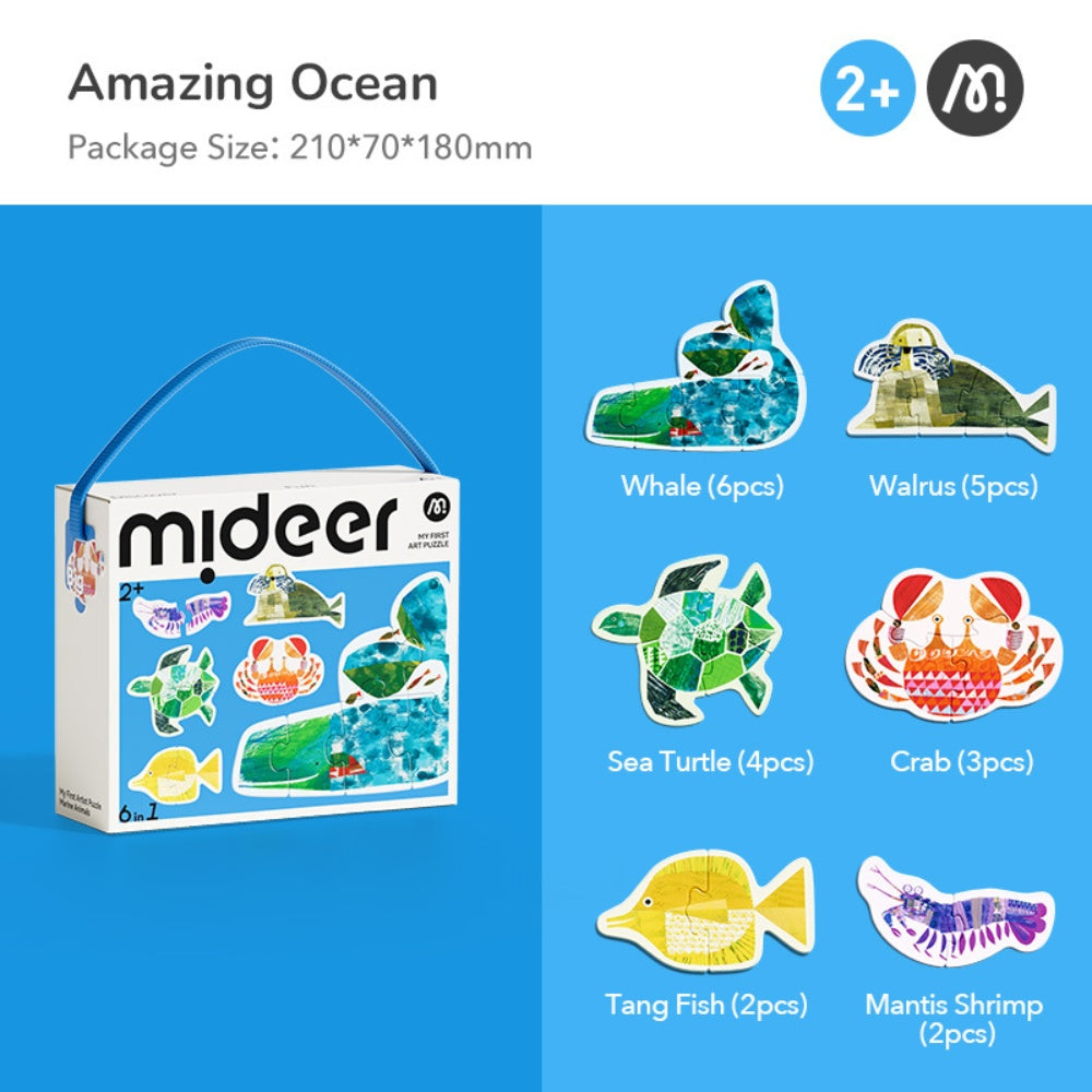 My First Jigsaw Puzzle for Kids - Ocean Animals