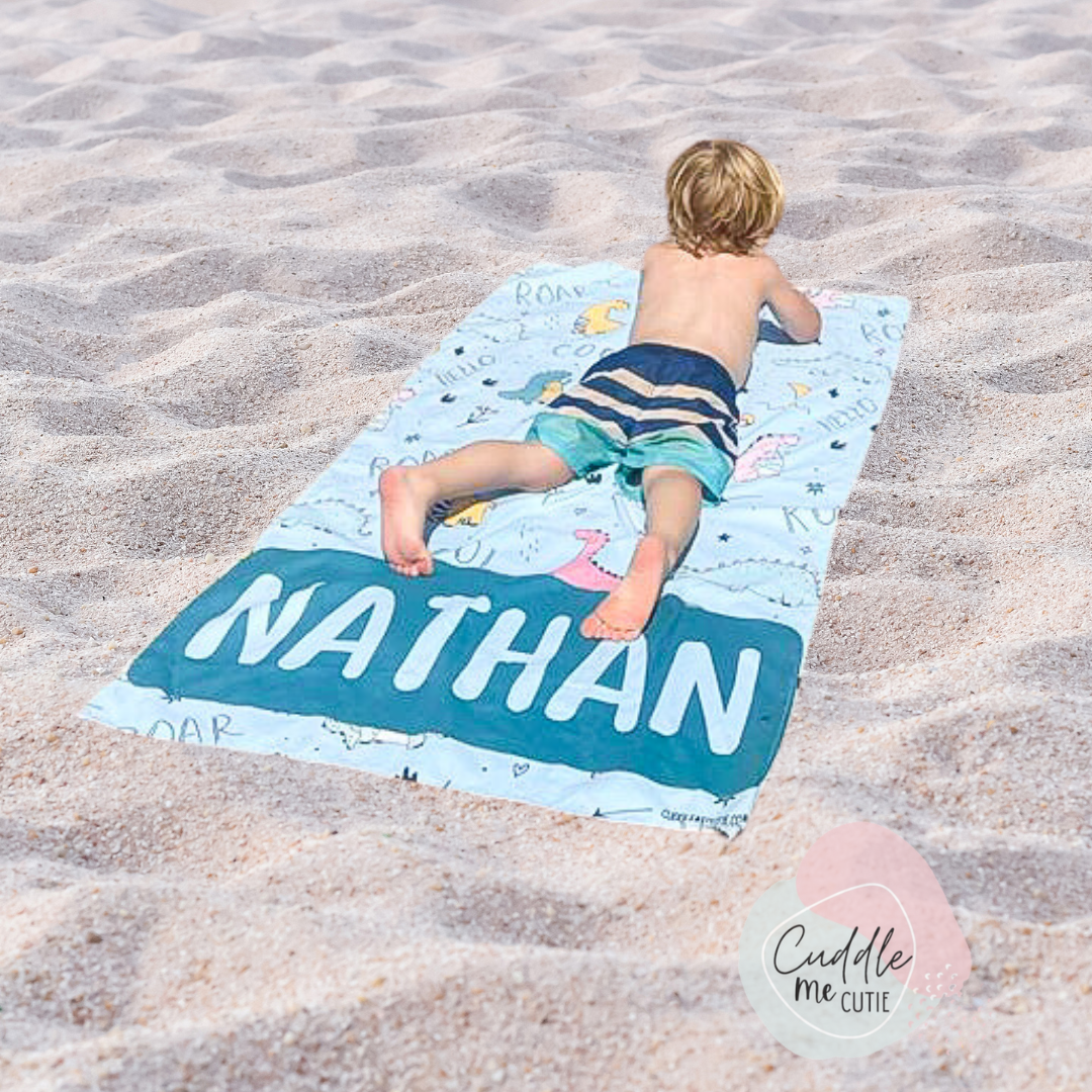Personalized best sale swim towels