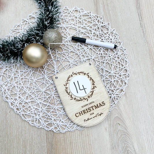 Countdown to Christmas hanger