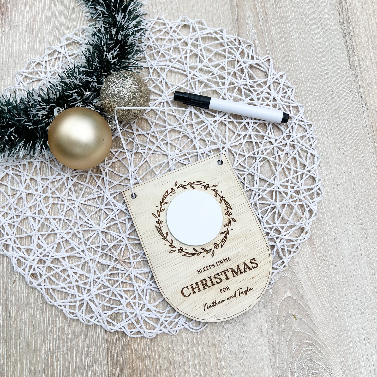 Countdown to Christmas hanger