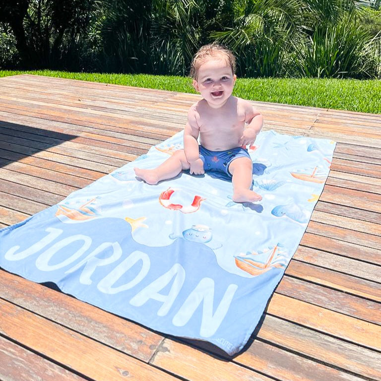 Personalised Swimdry Beach Towels