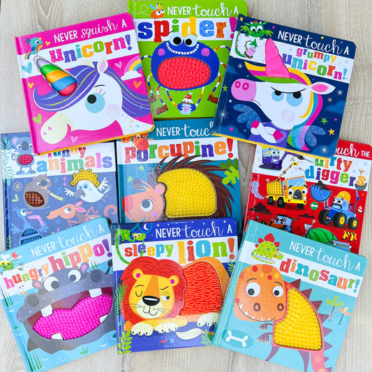 Silicone Touch and Feel Board Books