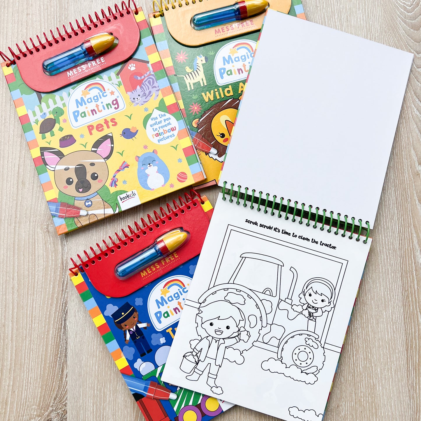 Reusable Mess Free Magic painting activity book