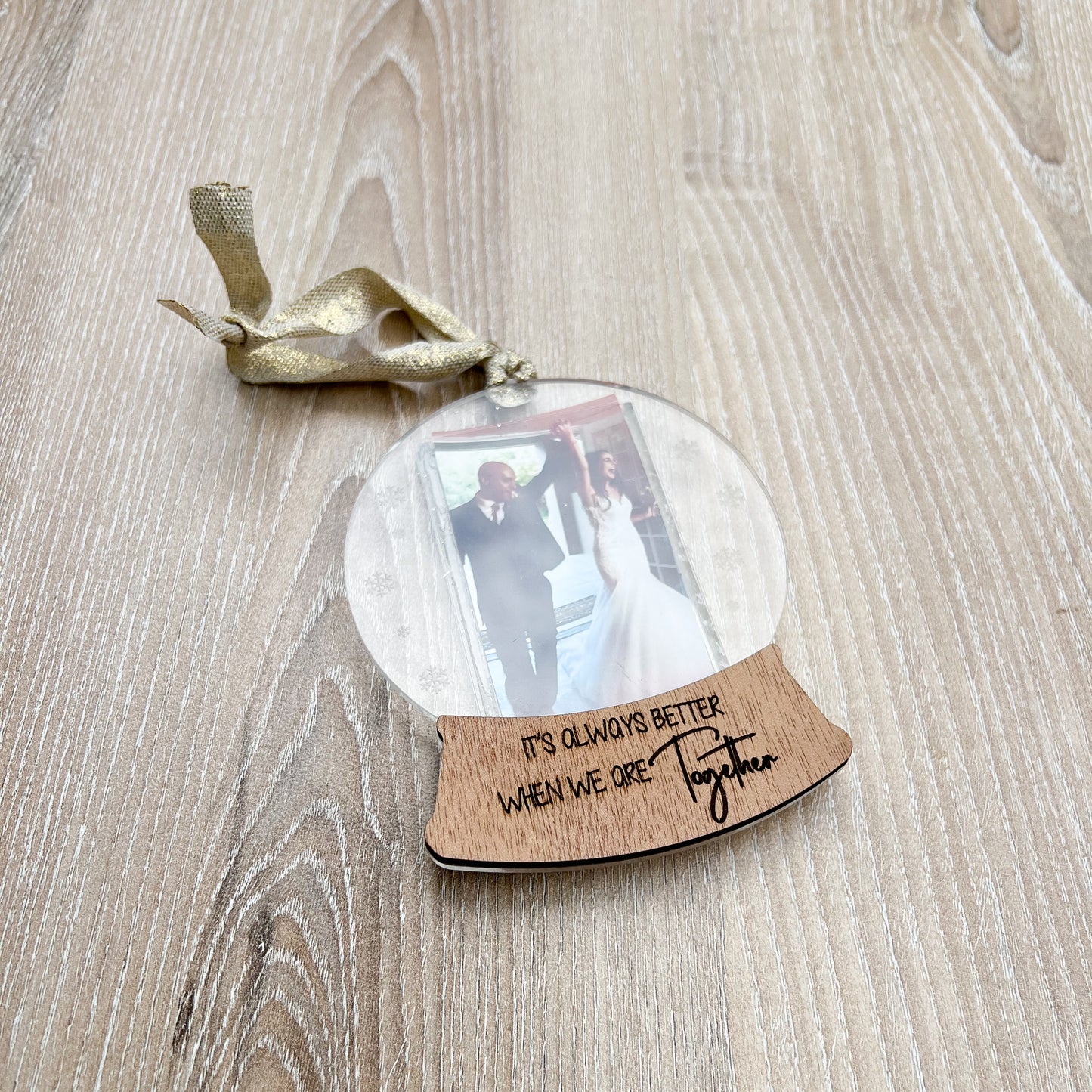 Personalised Snow Globe