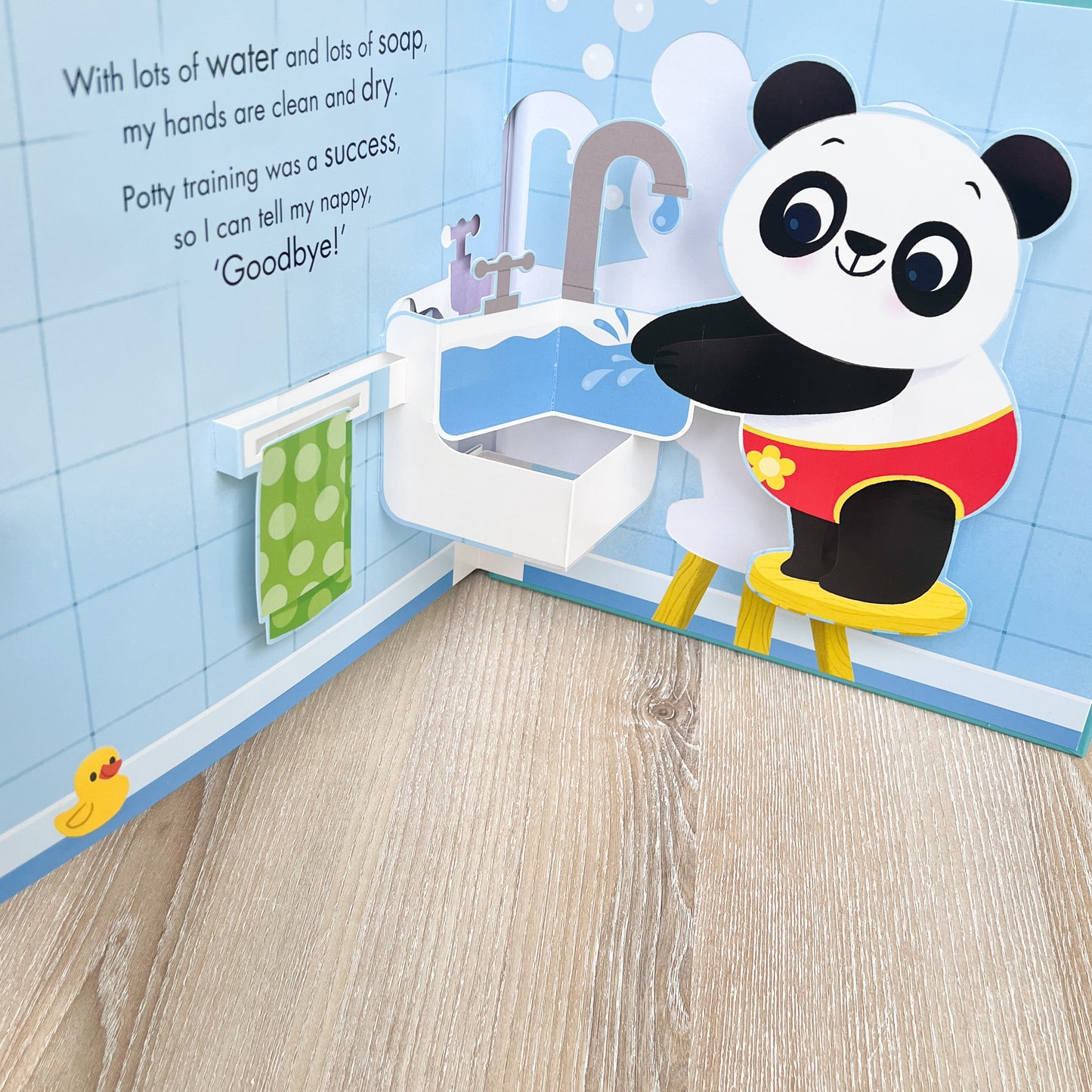 Potty Time Pop up book