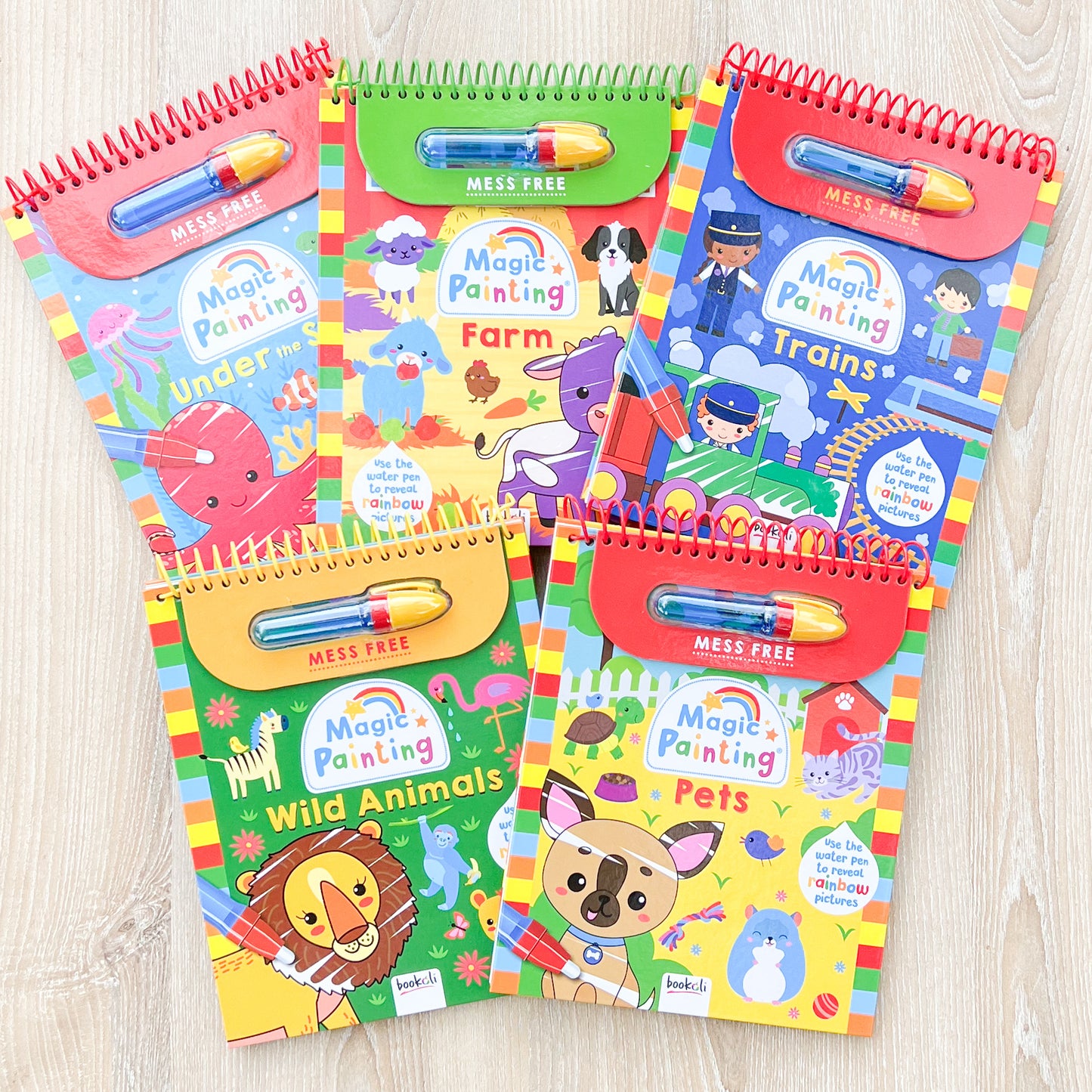 Reusable Mess Free Magic painting activity book