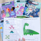 Let’s Learn toddler activity books (Wipe Clean- reusable)