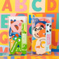 Alphabet Magnets - Upper & Lower Case Animal Letters - 52pcs