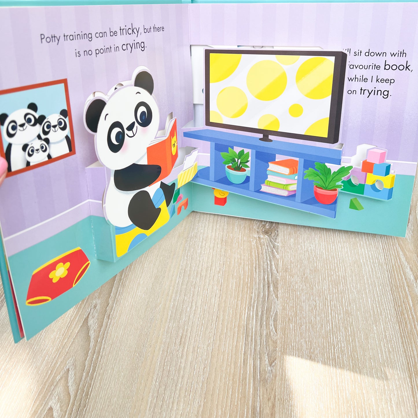 Potty Time Pop up book