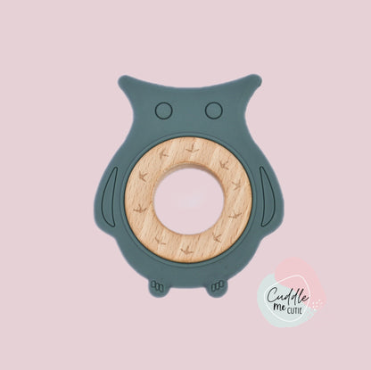 Silicone Wooden Teethers