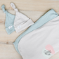 Personalised Swaddle and Beanie set