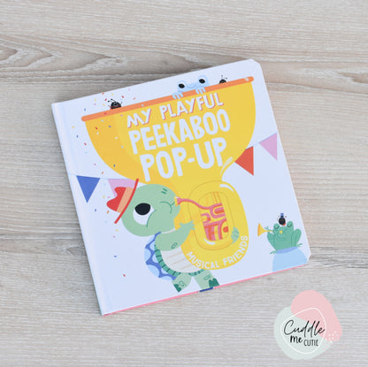 Peekaboo pop-up board books