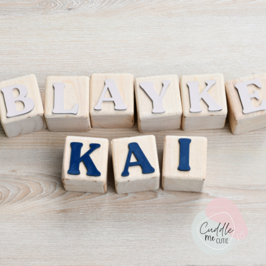 Wooden Letter blocks