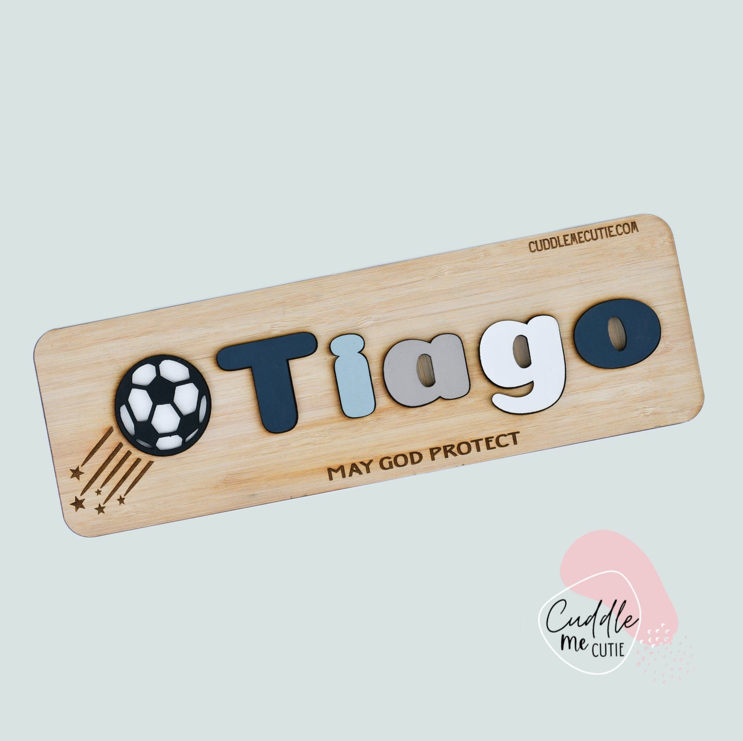 Sports Wooden Name Puzzle