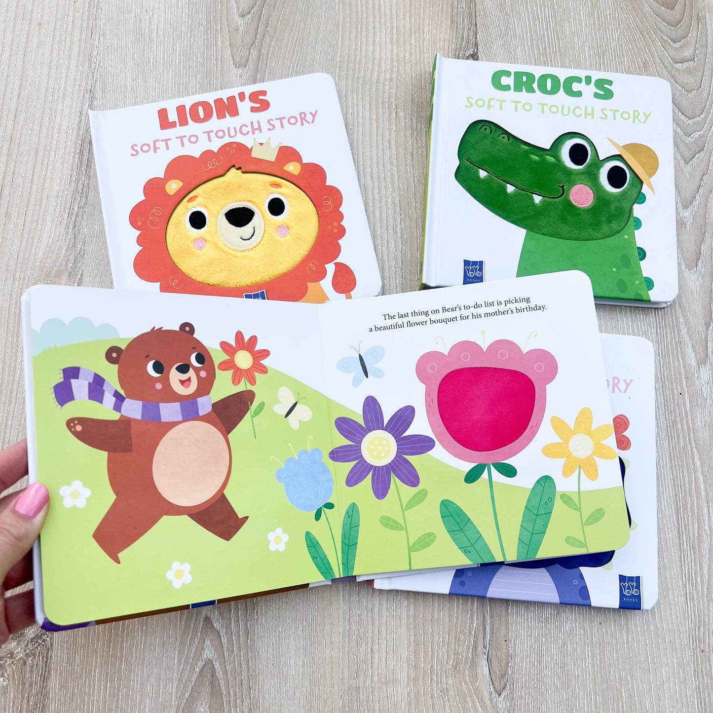 Soft to touch story book