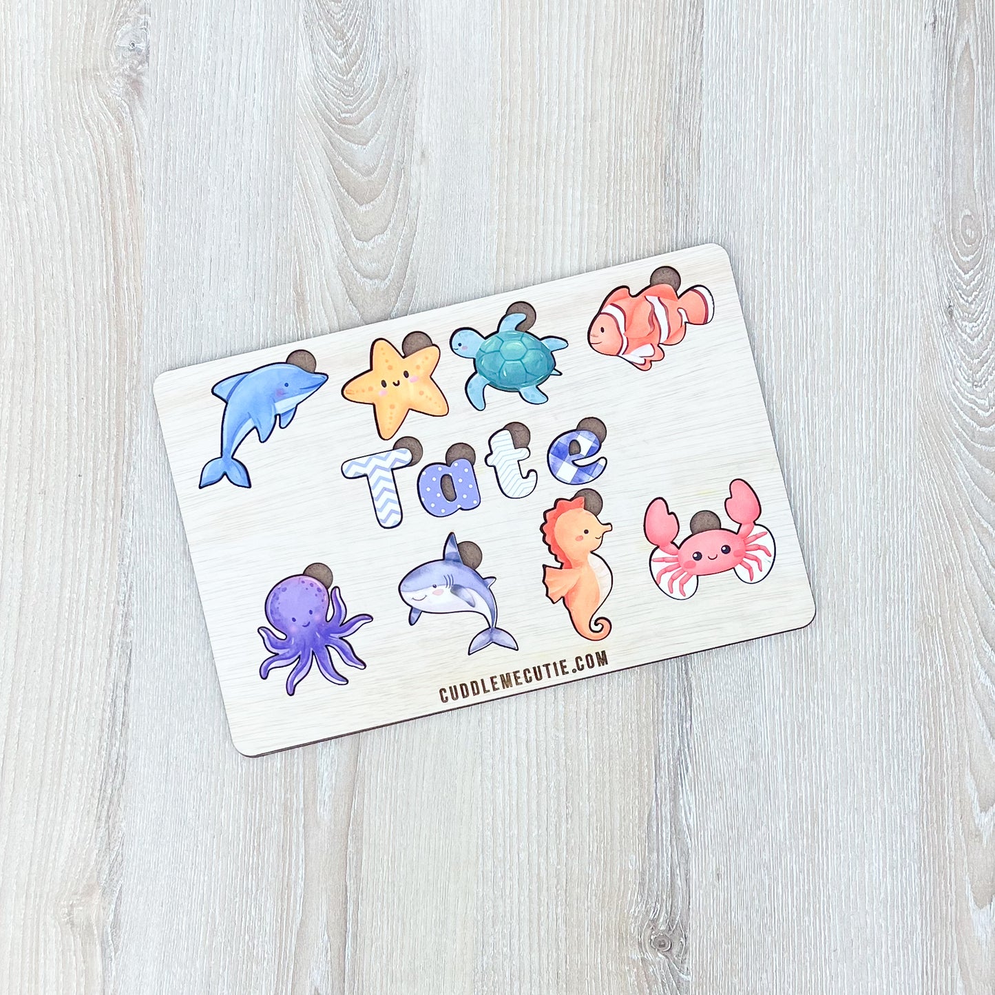 Sea Creatures Picture Puzzle