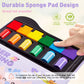 Finger Paint Stamp Book - Colouring Activity with Paint Pads & 6 Stamps