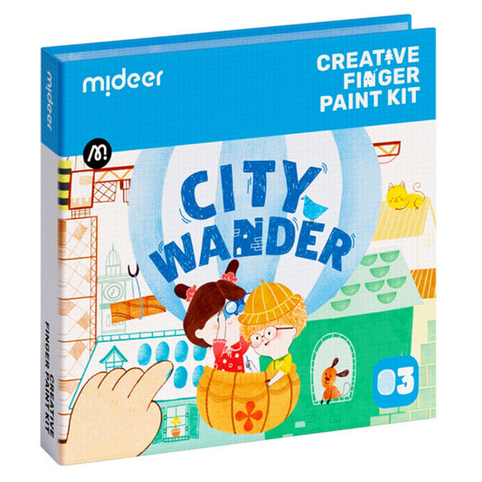 Creative Finger Paint Kit - City Wander