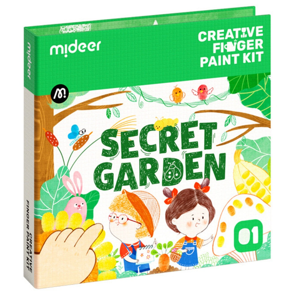 Creative Finger Paint Kit - Secret Garden