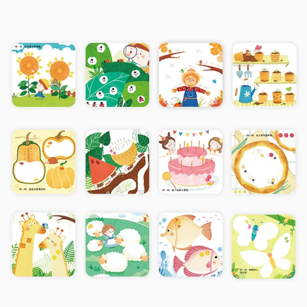 Creative Finger Paint Kit - Secret Garden
