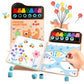 Finger Paint Stamp Book - Colouring Activity with Paint Pads & 6 Stamps