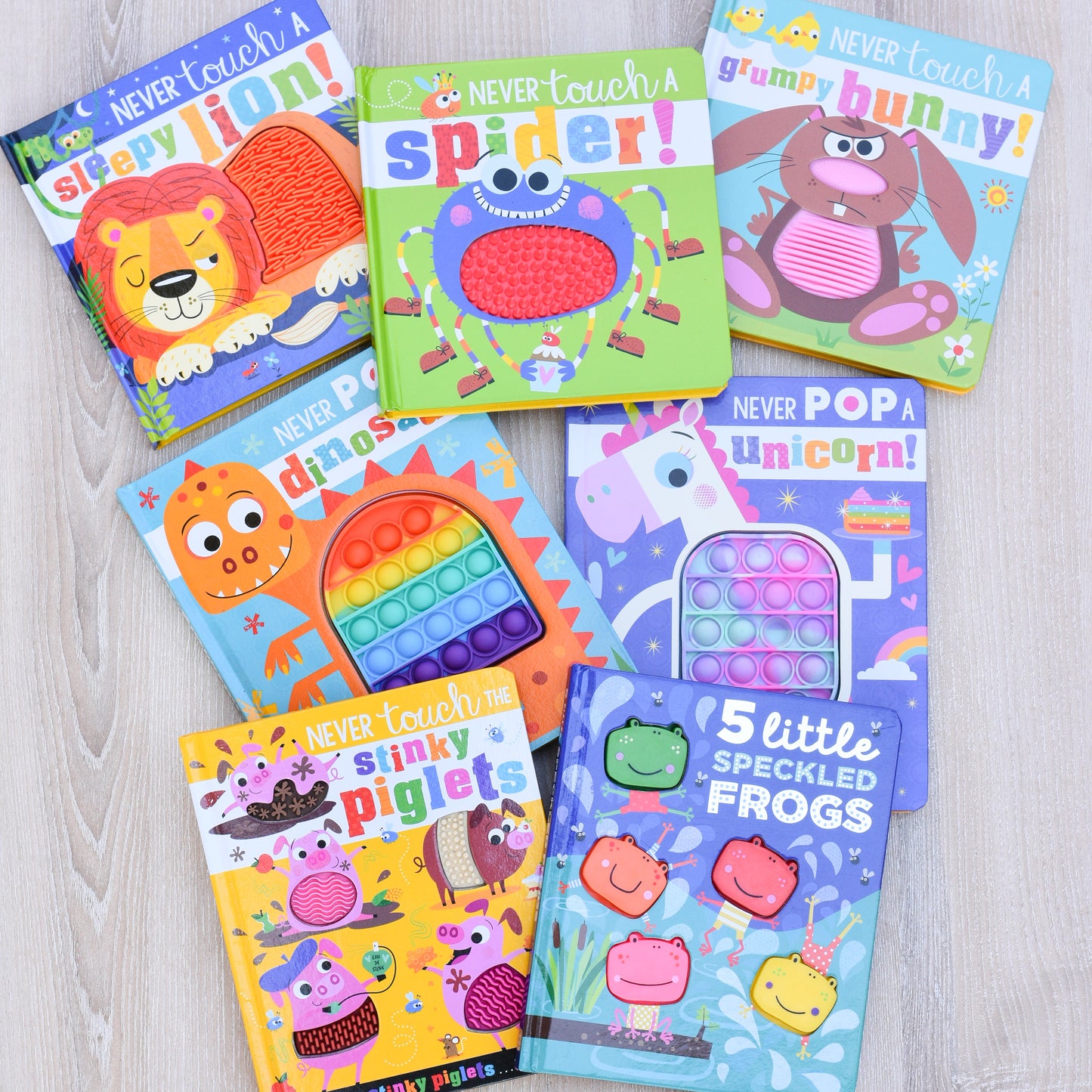 Silicone Touch and Feel Board Books