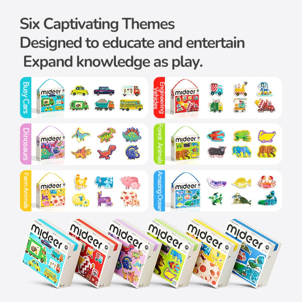 My First Jigsaw Puzzle for Kids - Cute Dinosaurs