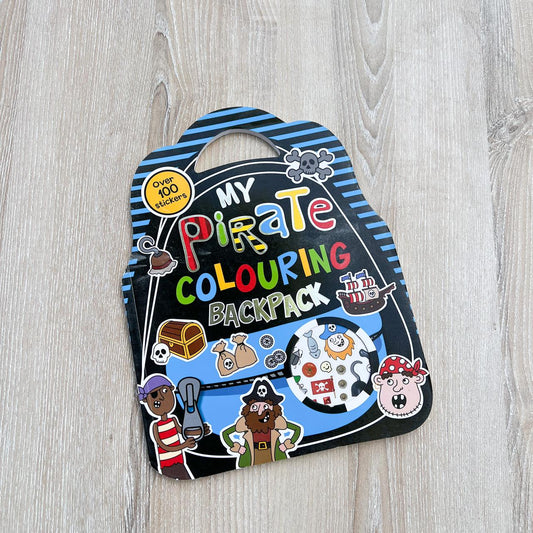 My Pirate colouring backpack