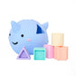 Narwhal Silicone Shape Sorter - Pastel