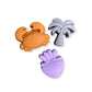Silicone Beach Toy Set - Abstract