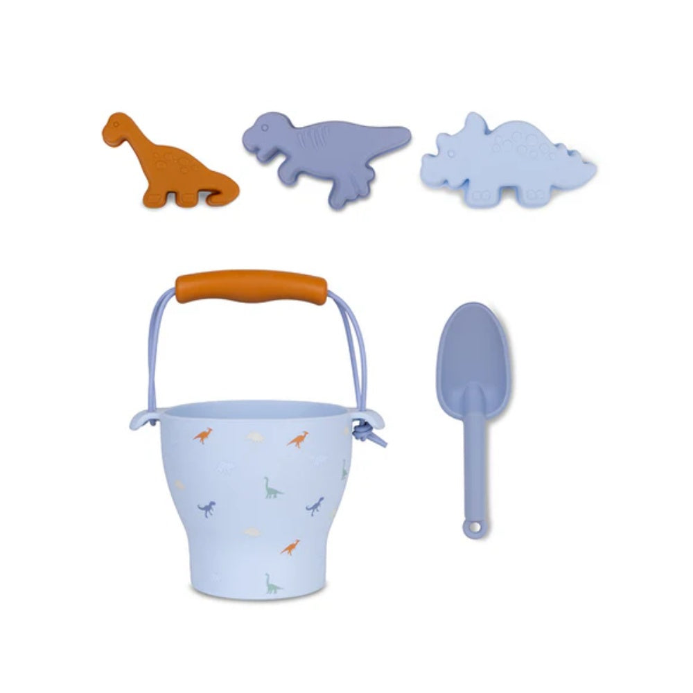 Silicone Beach Toy Set - Dinosaur