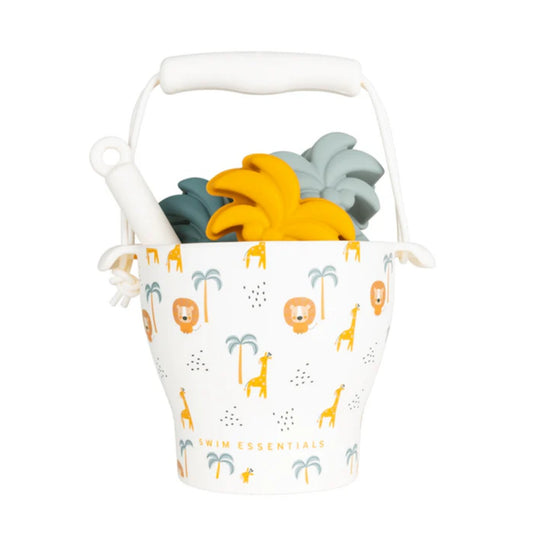 Silicone Beach Toy Set - Jungle