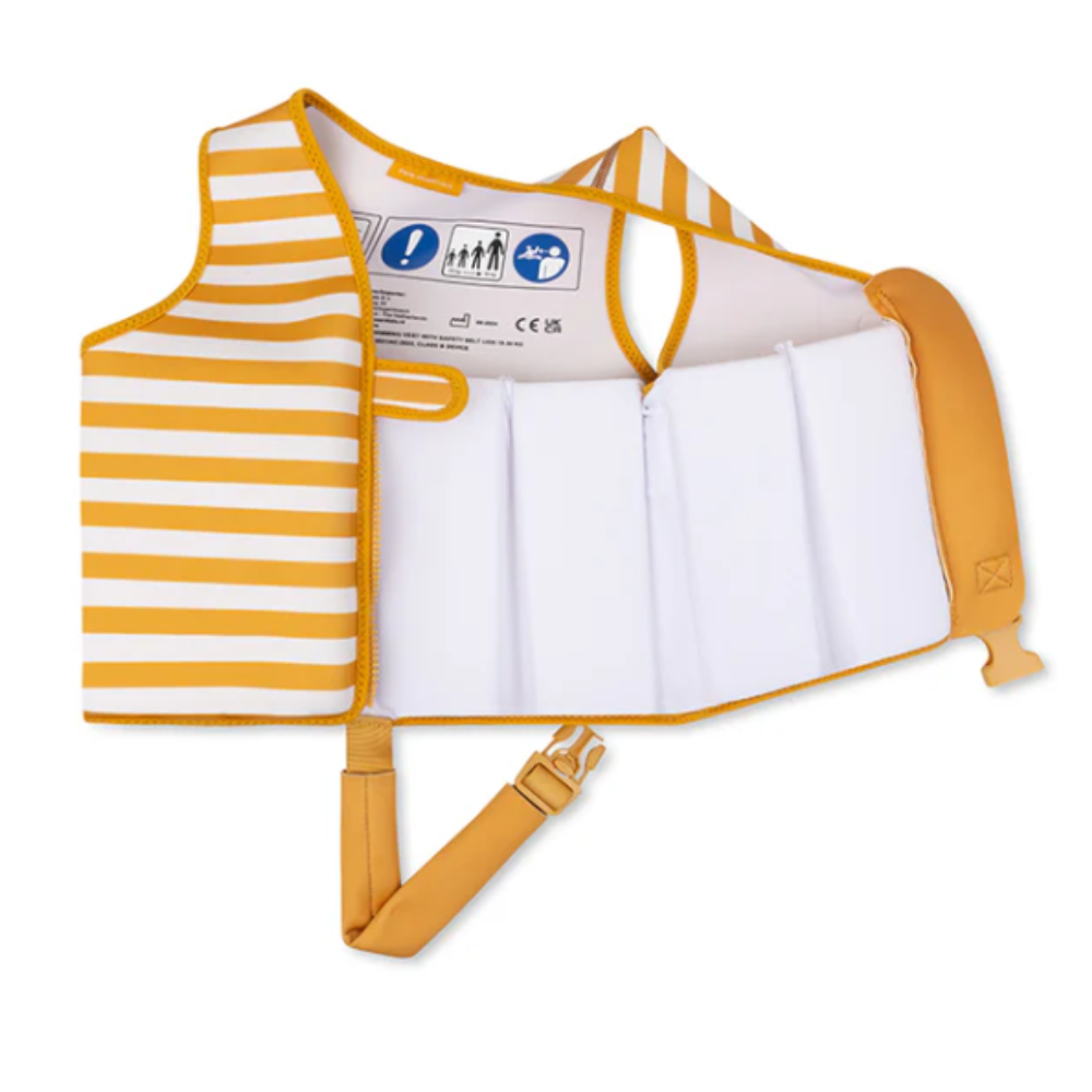 Swimming Vest - Flow Orange/White