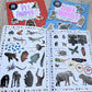 Animal sticker book
