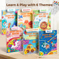 Watercolour Painting Book - 20 Pages & Paint Brush - Unicorns