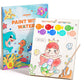 Watercolour Painting Book - 20 Pages & Paint Brush - Sea Adventure