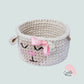Crochet Sheep Basket