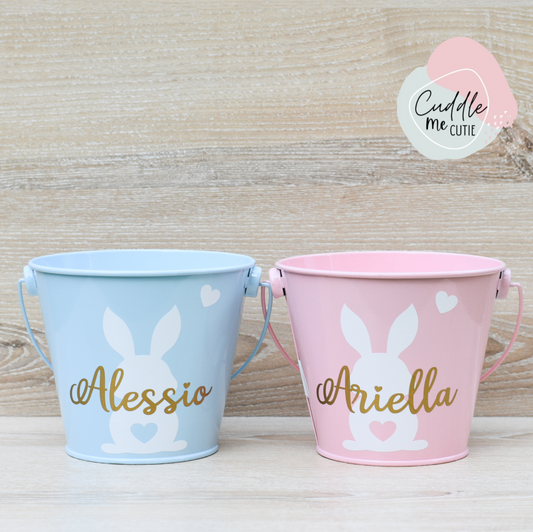 Personalised Bunny Buckets