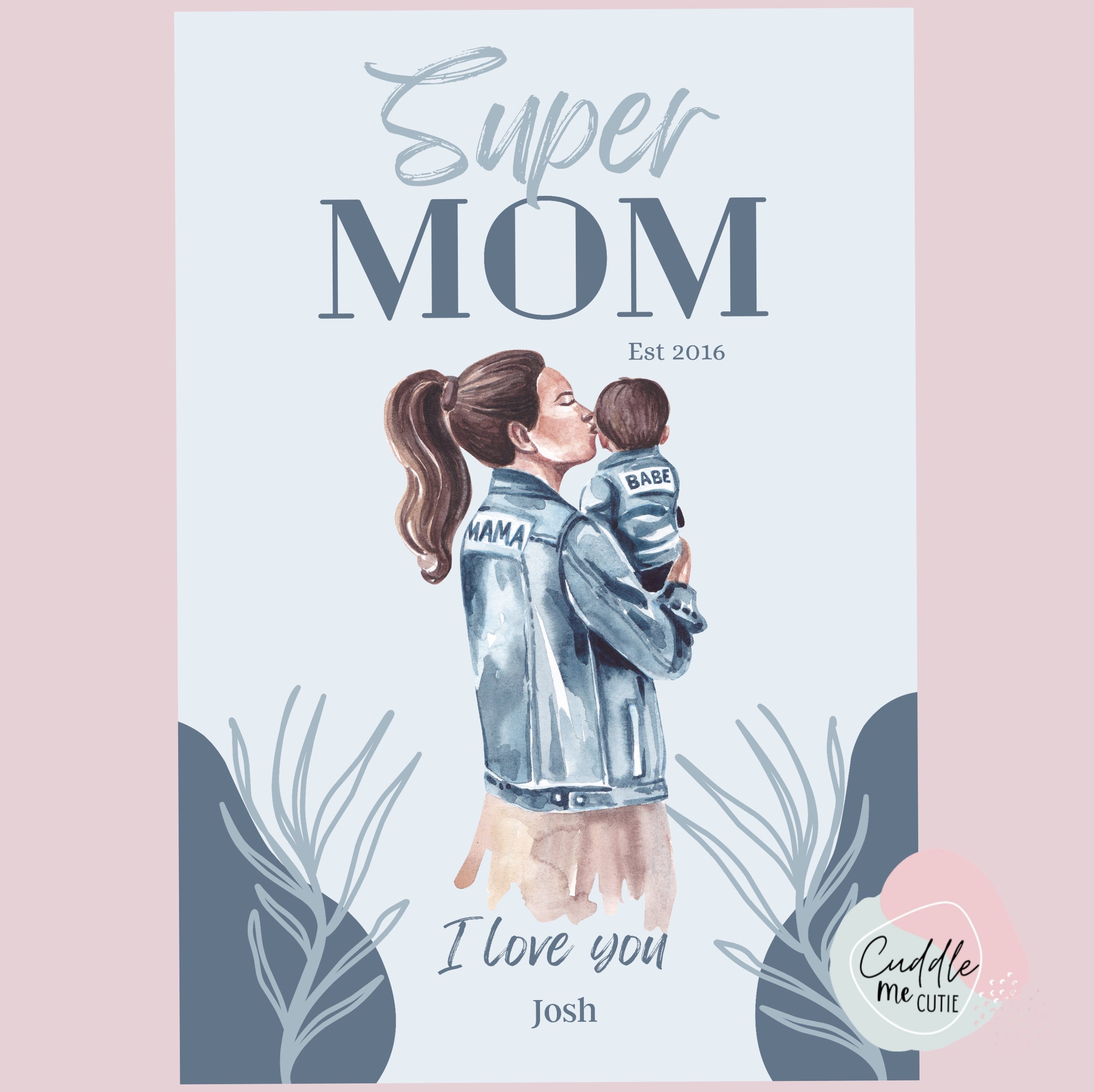 Boy Super Mom